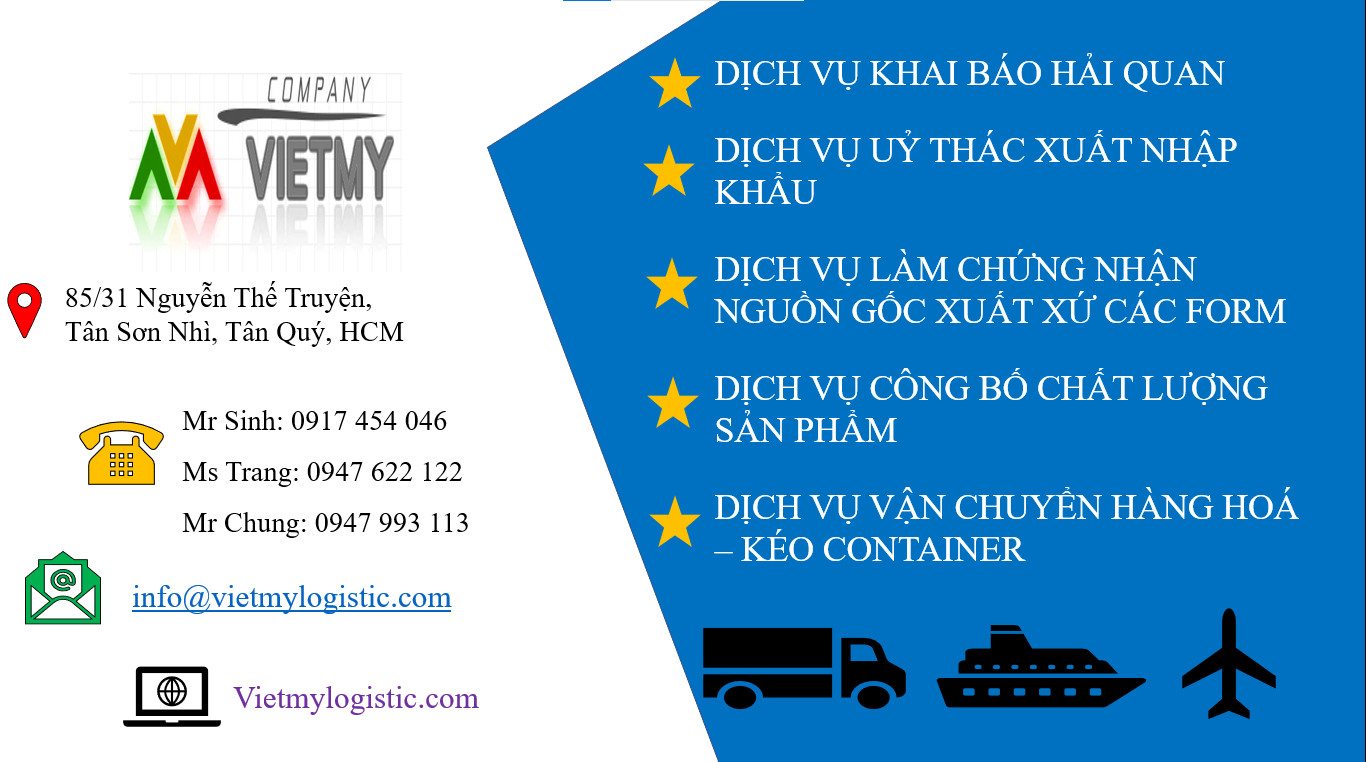 Dịch vụ VIETMY Logistics