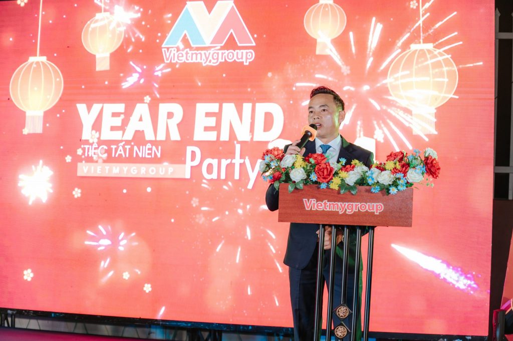 CTTĐ Ông Nguyễn Bá Linh phát biểu tại tiệc tất niên 2023